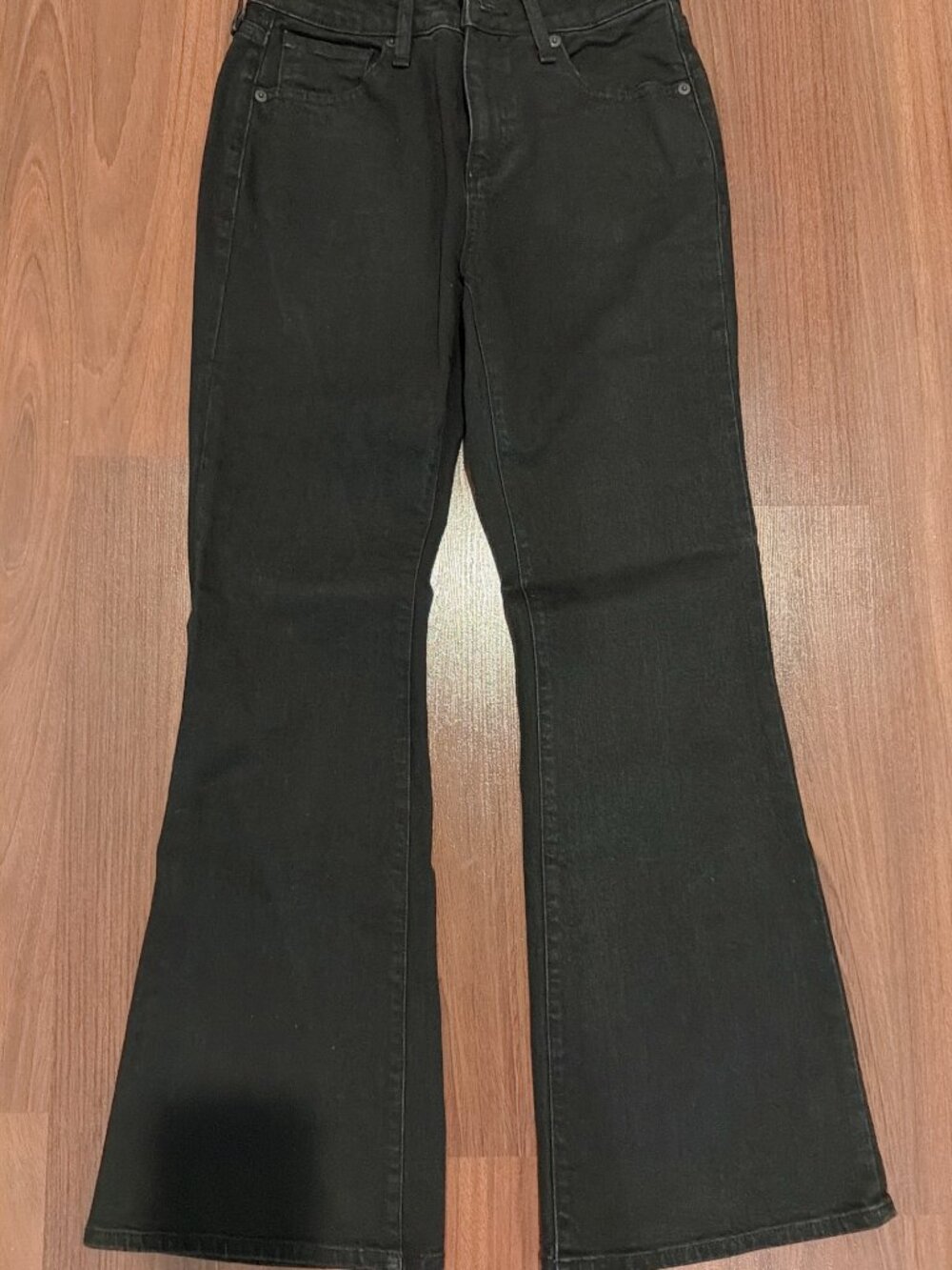 GU High Rise Straight Jeans Size M